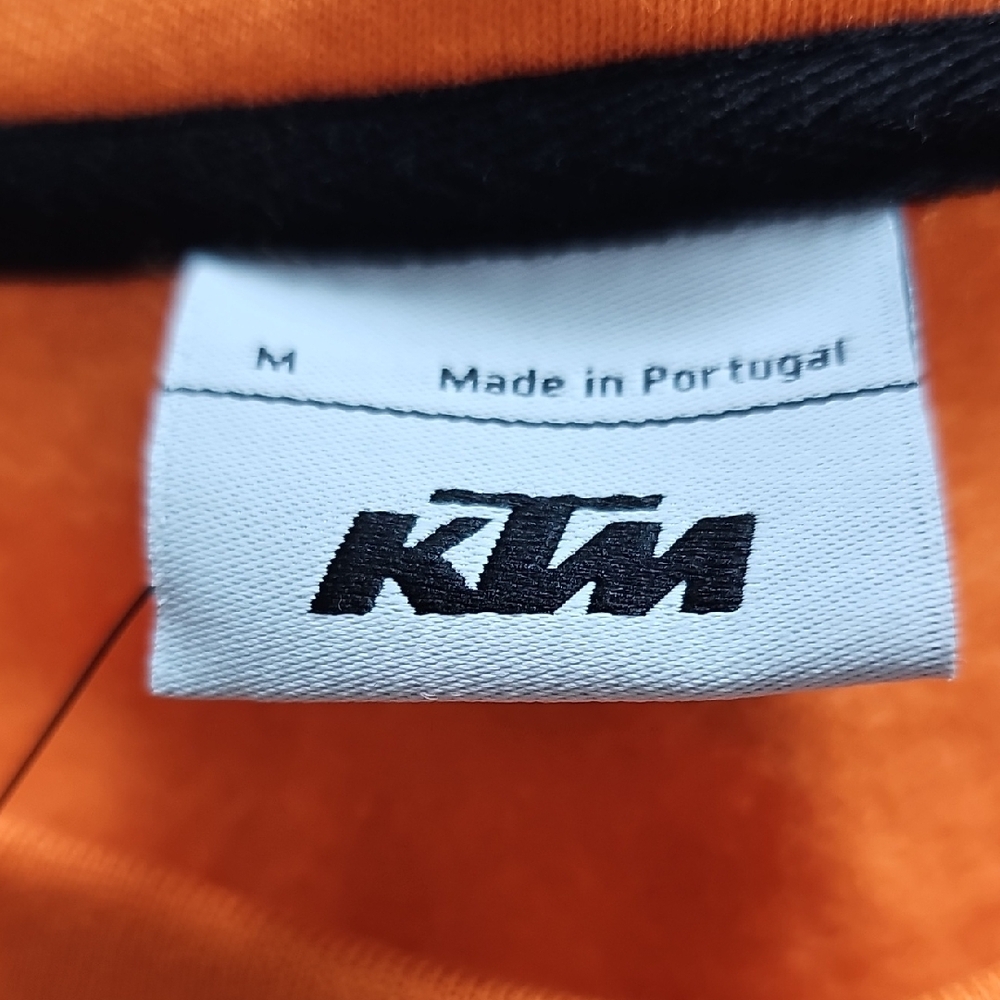 KTM Men's Black and Orange Sweatshirt - Picture 2 of 7